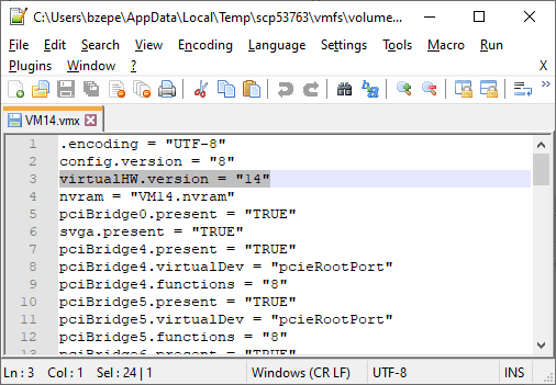 vmware hardware compatibility downgrade vmware hardware compatibility downgrade