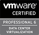 VMware Certified Professional 6 - Data Center Virtualization logo VMware Certified Professional 6 - Data Center Virtualization logo